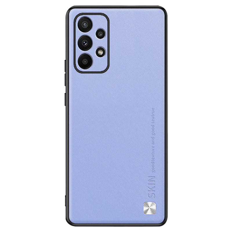 Phone Cover for Samsung Galaxy A33 5G PU Leather Coated PC TPU Case with Metal Decor Phone Cover for Samsung Galaxy A33 5G PU Leather Coated PC TPU Case with Metal Decor